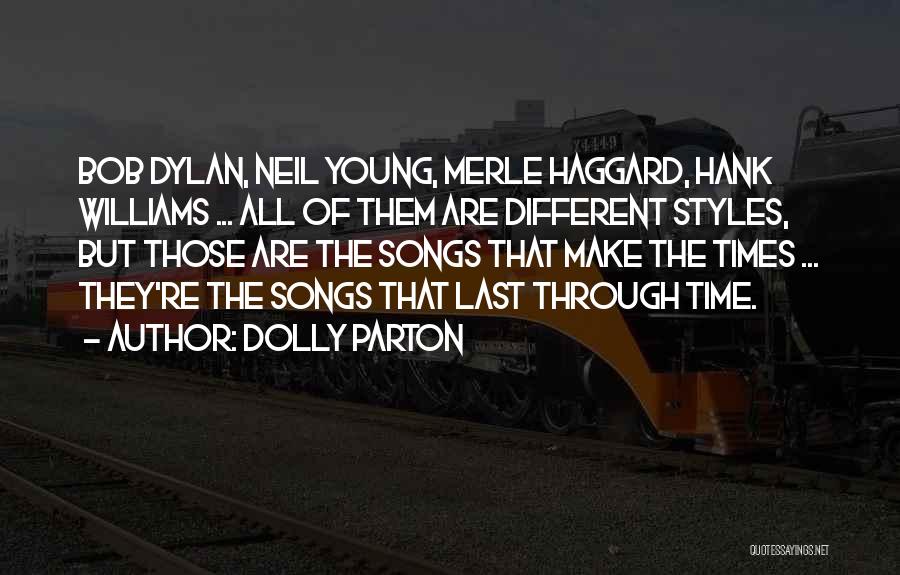 Best Merle Haggard Song Quotes By Dolly Parton