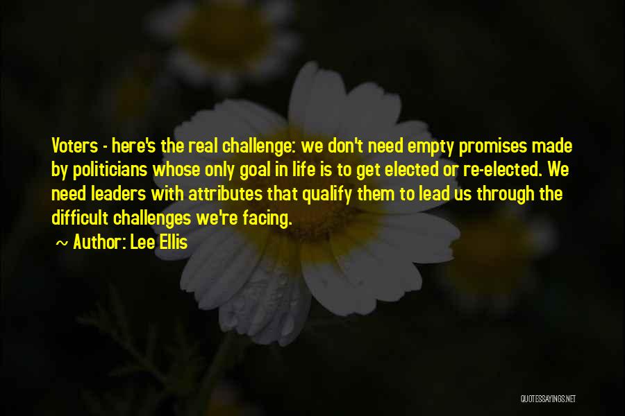 Best Military Leaders Quotes By Lee Ellis