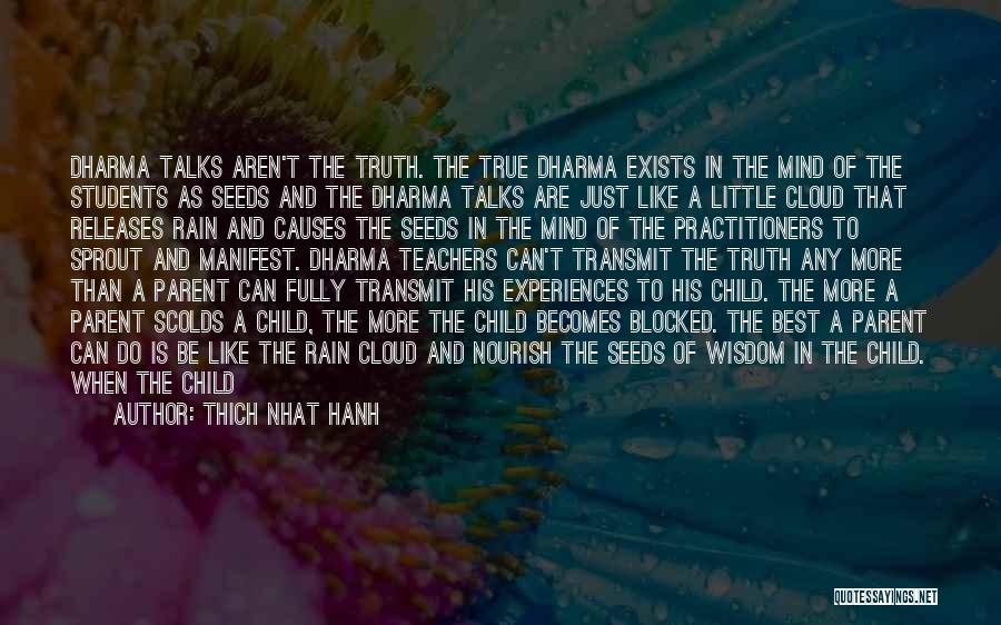 Best Mind Quotes By Thich Nhat Hanh
