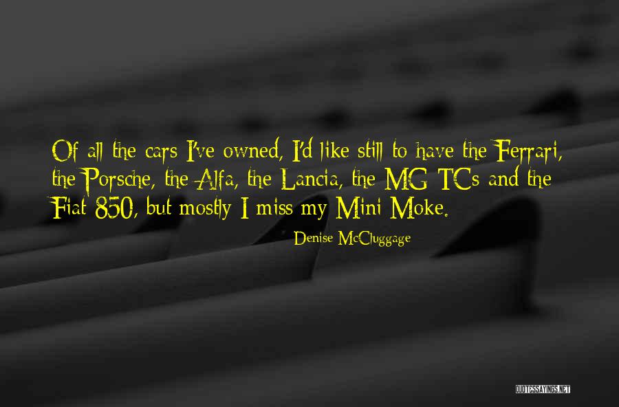 Best Mini Quotes By Denise McCluggage