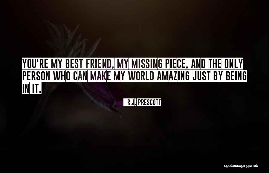 Best Missing You Quotes By R.J. Prescott