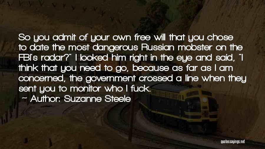 Best Mobster Quotes By Suzanne Steele