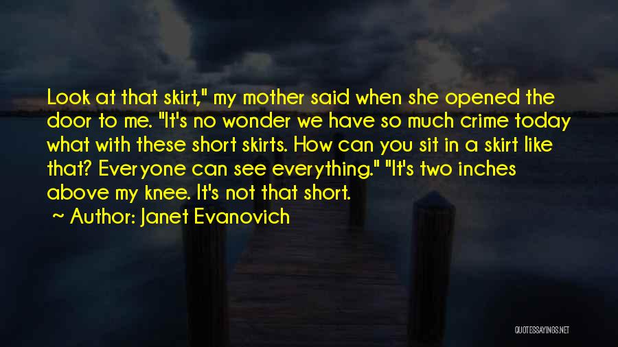 Best Mom Short Quotes By Janet Evanovich