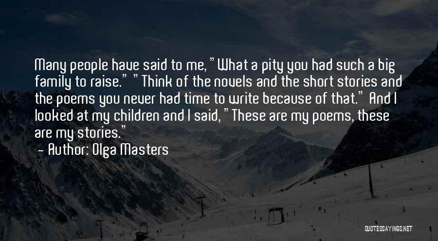 Best Mom Short Quotes By Olga Masters