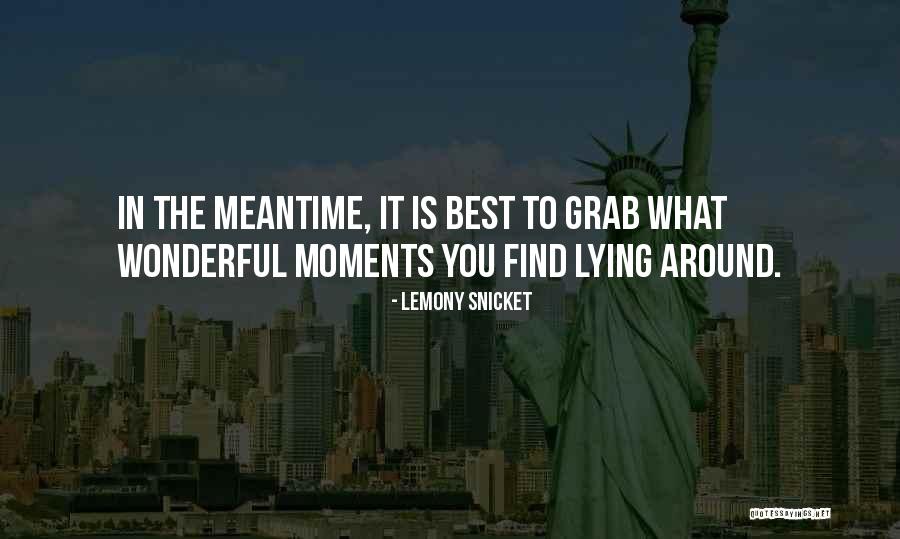 Best Moments Quotes By Lemony Snicket