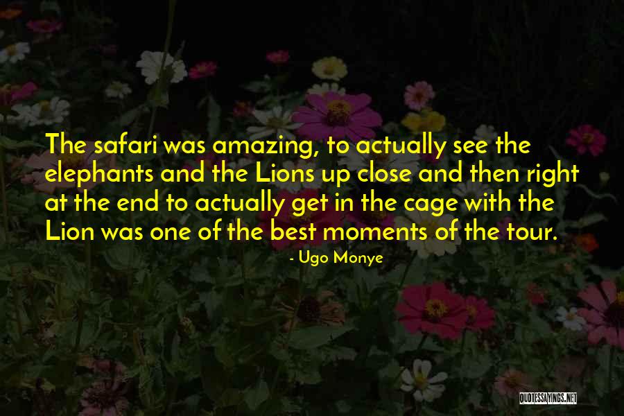 Best Moments Quotes By Ugo Monye