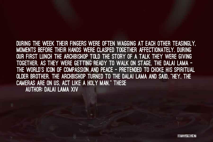 Best Moments With Brother Quotes By Dalai Lama XIV