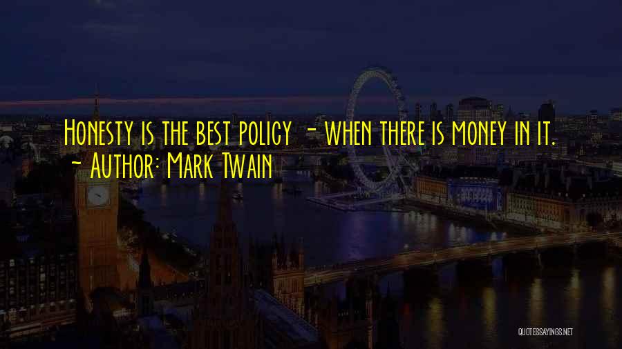 Best Money Inspirational Quotes By Mark Twain