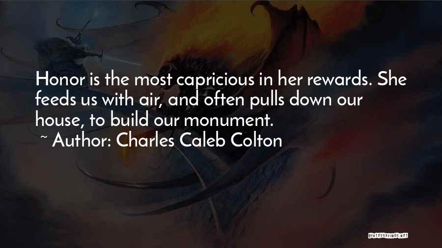 Best Monument Quotes By Charles Caleb Colton