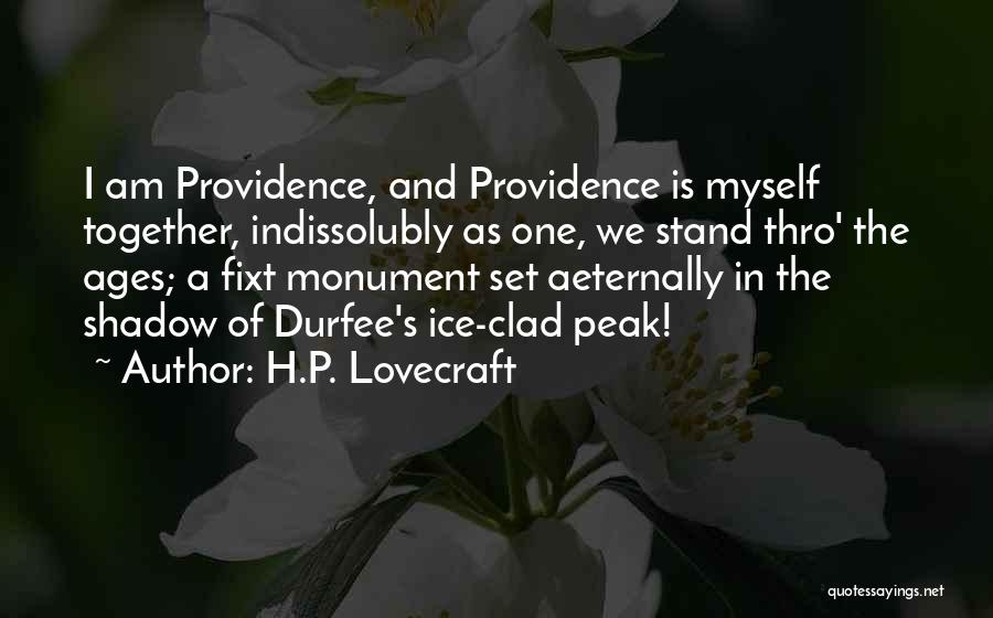 Best Monument Quotes By H.P. Lovecraft