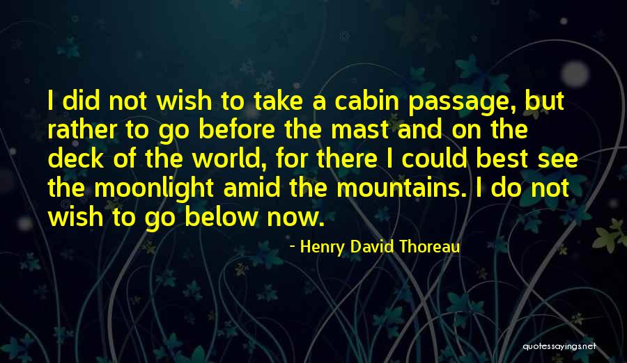 Best Moonlight Quotes By Henry David Thoreau