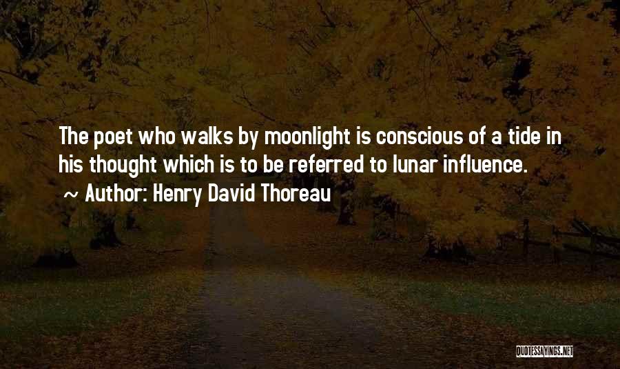 Best Moonlight Quotes By Henry David Thoreau