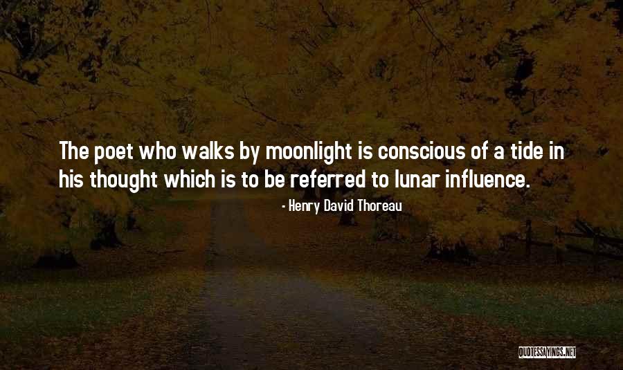 Best Moonlight Quotes By Henry David Thoreau