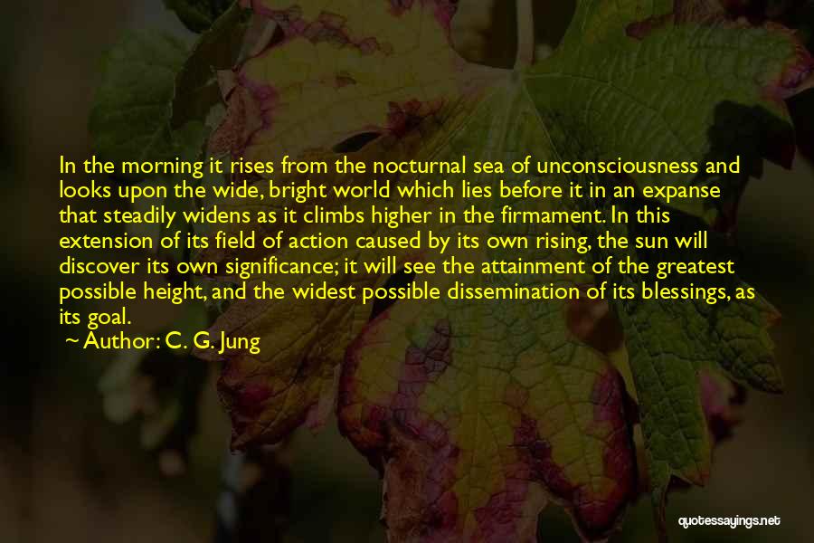 Best Morning Blessings Quotes By C. G. Jung