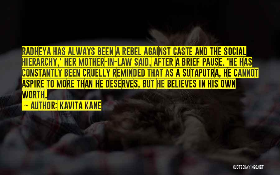 Best Mother Law Quotes By Kavita Kane