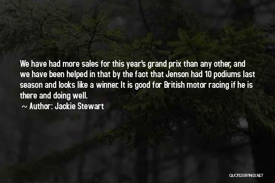 Best Motor Quotes By Jackie Stewart