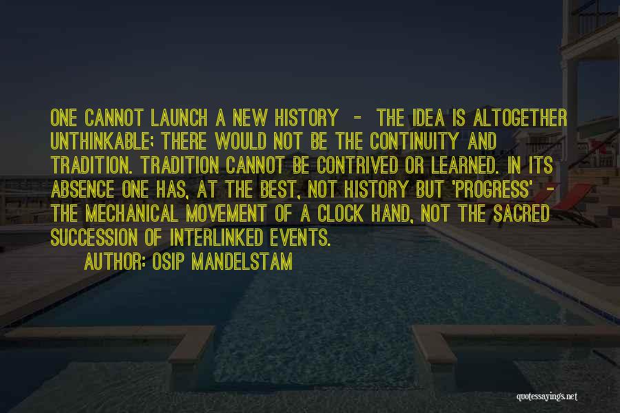 Best Movement Quotes By Osip Mandelstam