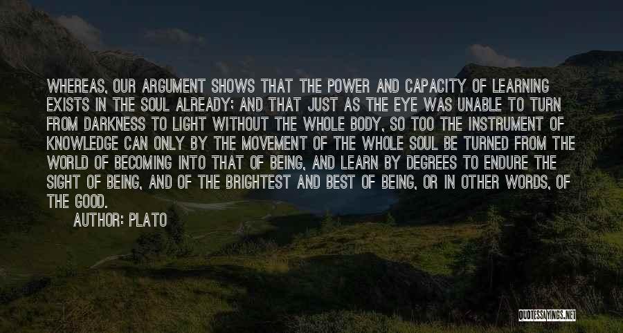 Best Movement Quotes By Plato