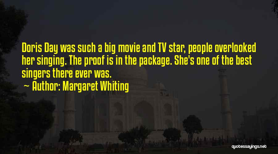 Best Movie Star Quotes By Margaret Whiting