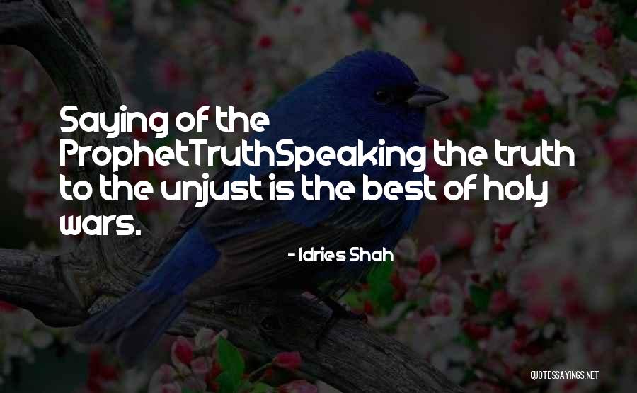 Best Muhammad Quotes By Idries Shah