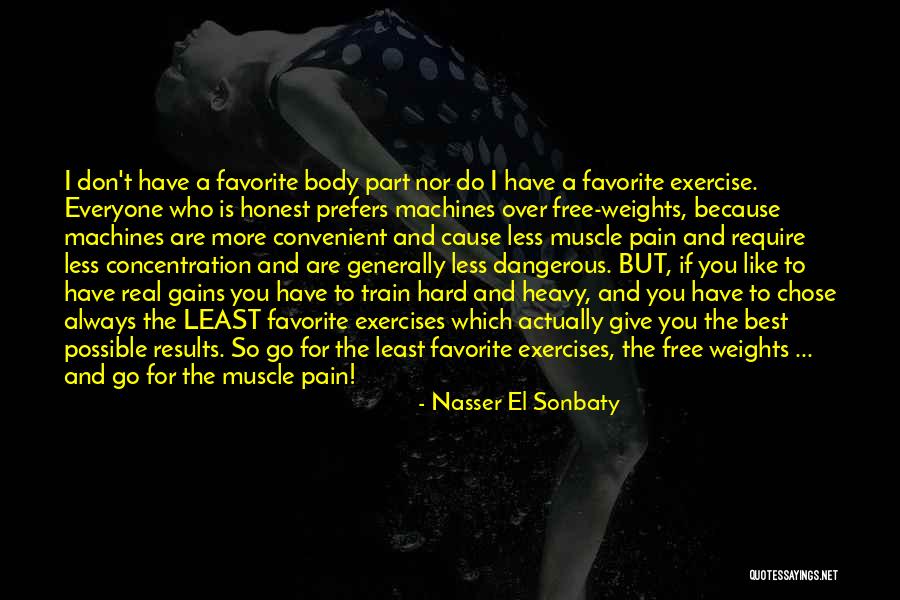 Best Muscle Quotes By Nasser El Sonbaty