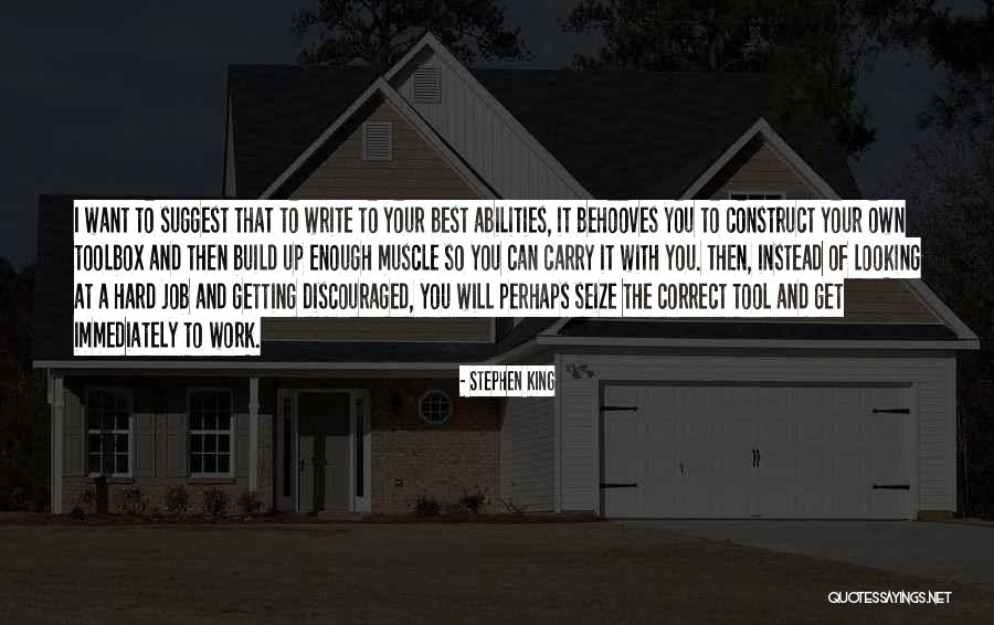 Best Muscle Quotes By Stephen King