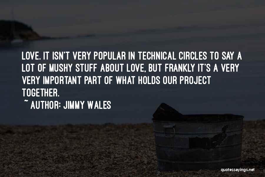 Best Mushy Quotes By Jimmy Wales