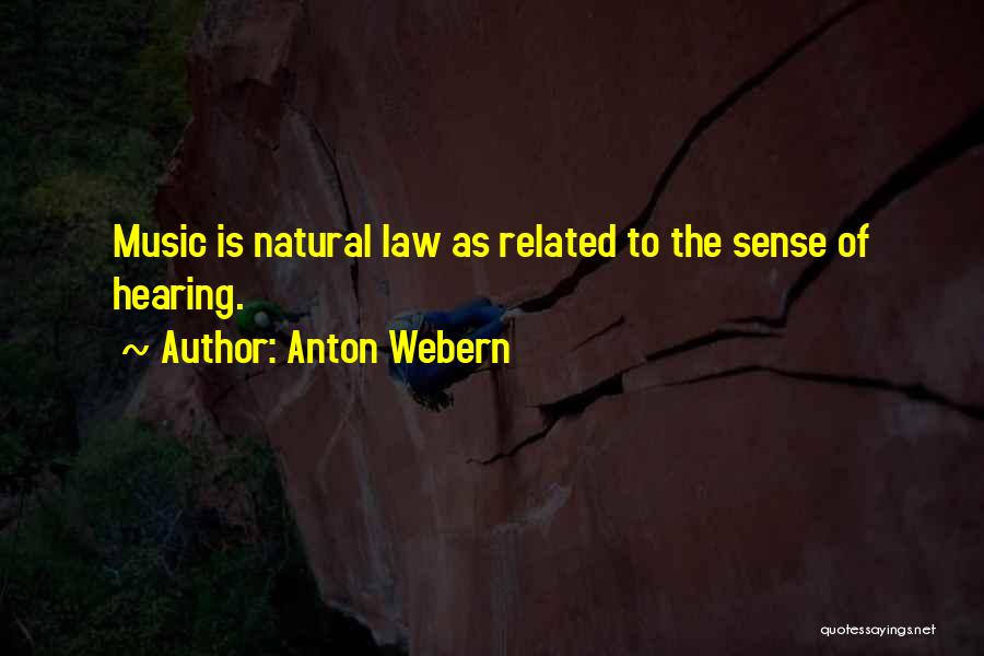 Best Music Related Quotes By Anton Webern