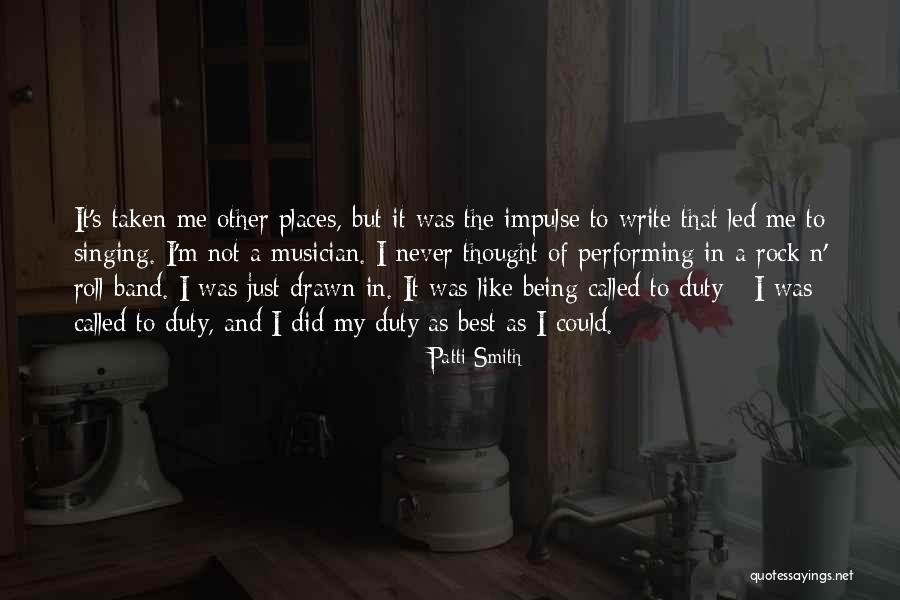 Best Musician Quotes By Patti Smith Best Musician Quotes By Patti Smith