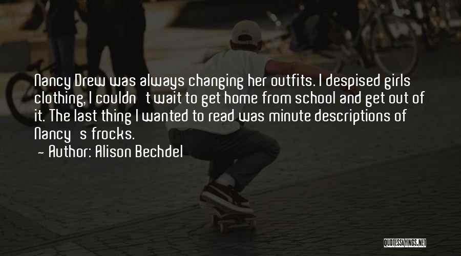 Best Nancy Drew Quotes By Alison Bechdel