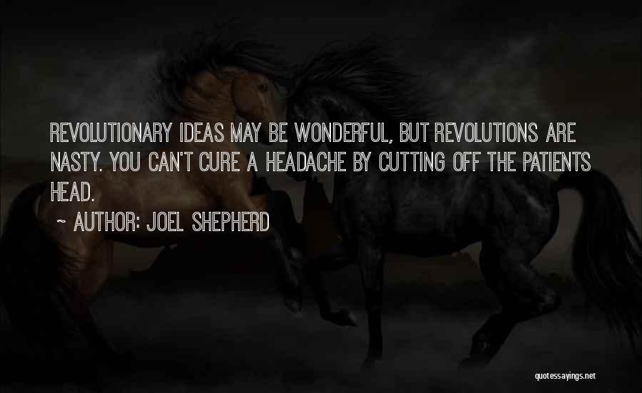 Best Nasty Quotes By Joel Shepherd