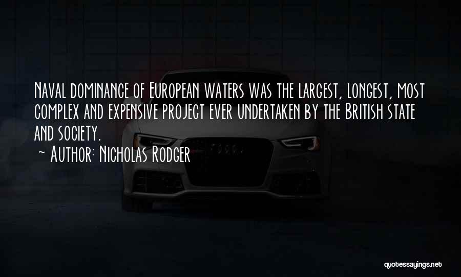 Best Naval Quotes By Nicholas Rodger