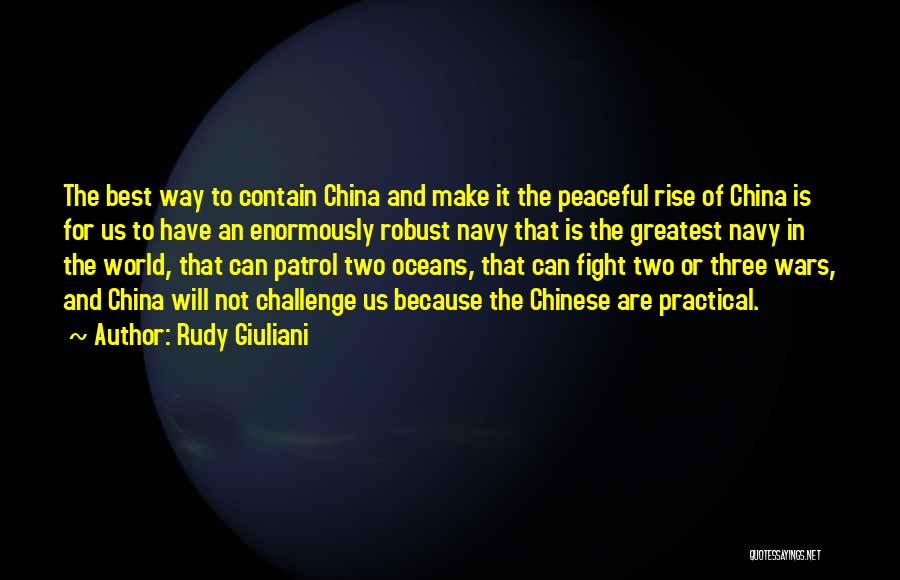 Best Navy Quotes By Rudy Giuliani