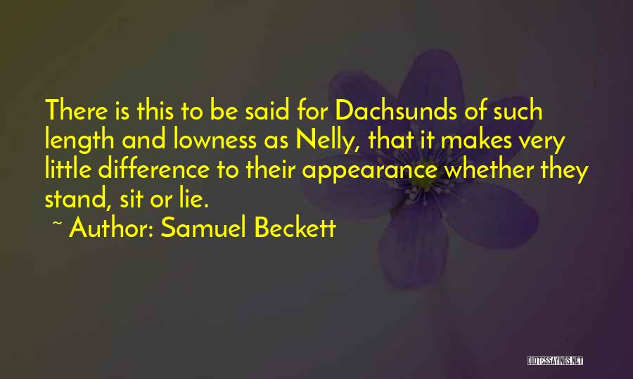 Best Nelly Quotes By Samuel Beckett