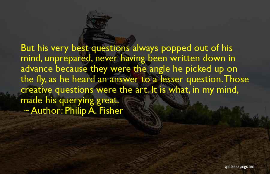 Best Never Heard Quotes By Philip A. Fisher