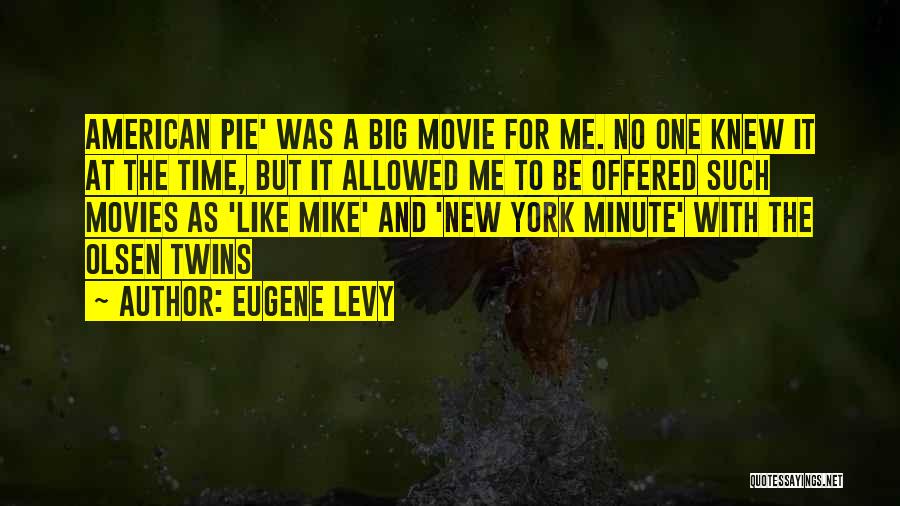 Best New York Movie Quotes By Eugene Levy