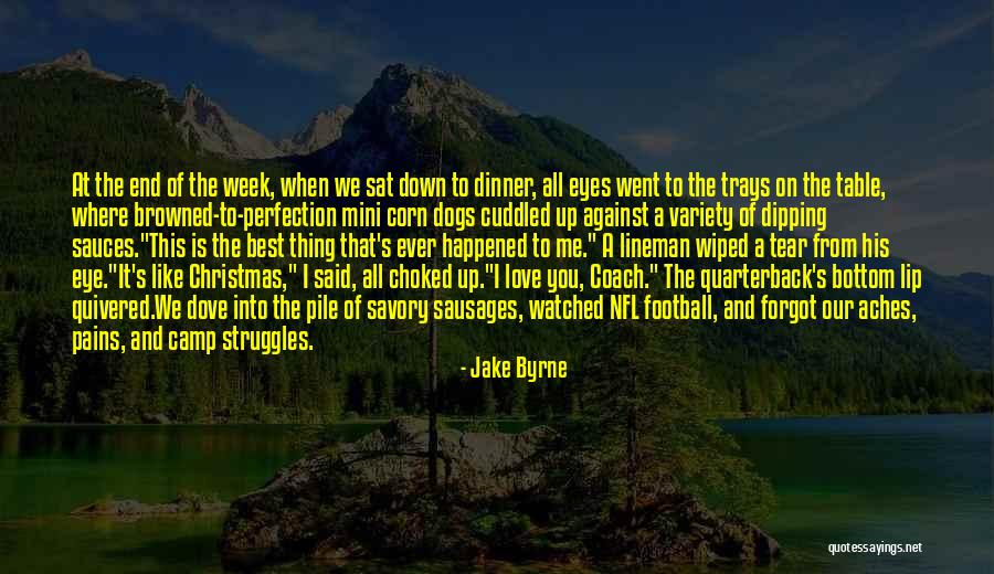 Best Nfl Quotes By Jake Byrne