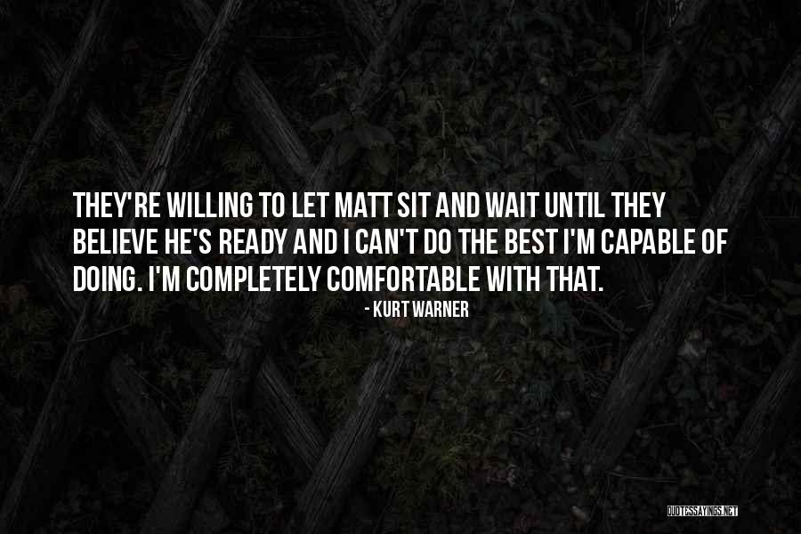 Best Nfl Quotes By Kurt Warner Best Nfl Quotes By Kurt Warner