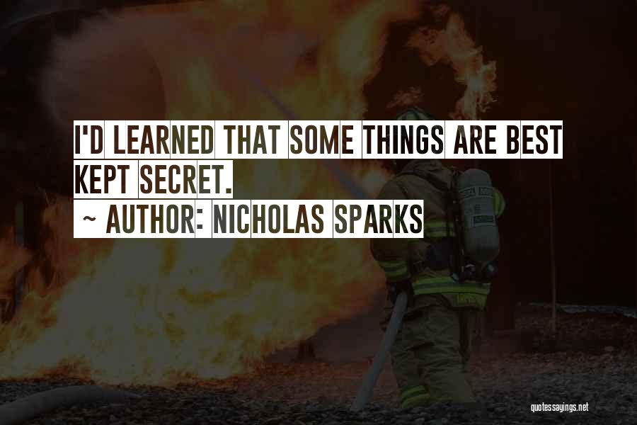 Best Nicholas Sparks Quotes By Nicholas Sparks