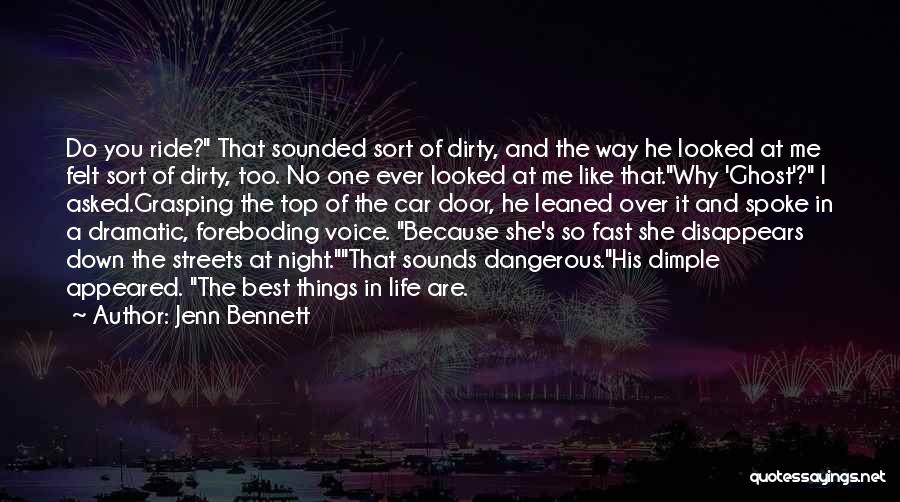 Best Night Life Quotes By Jenn Bennett