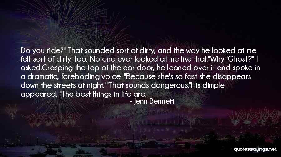 Best Night Life Quotes By Jenn Bennett