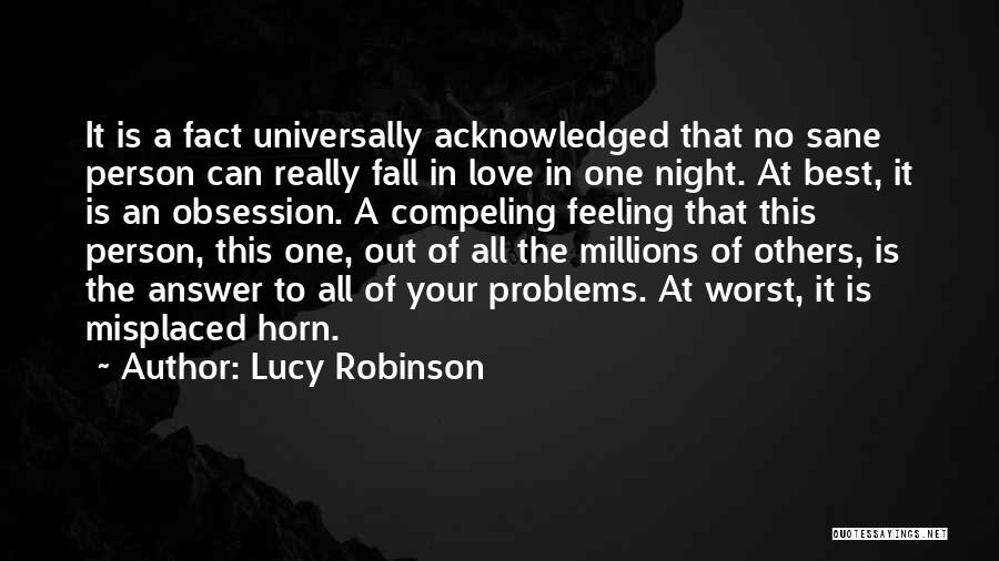 Best Night Out Quotes By Lucy Robinson