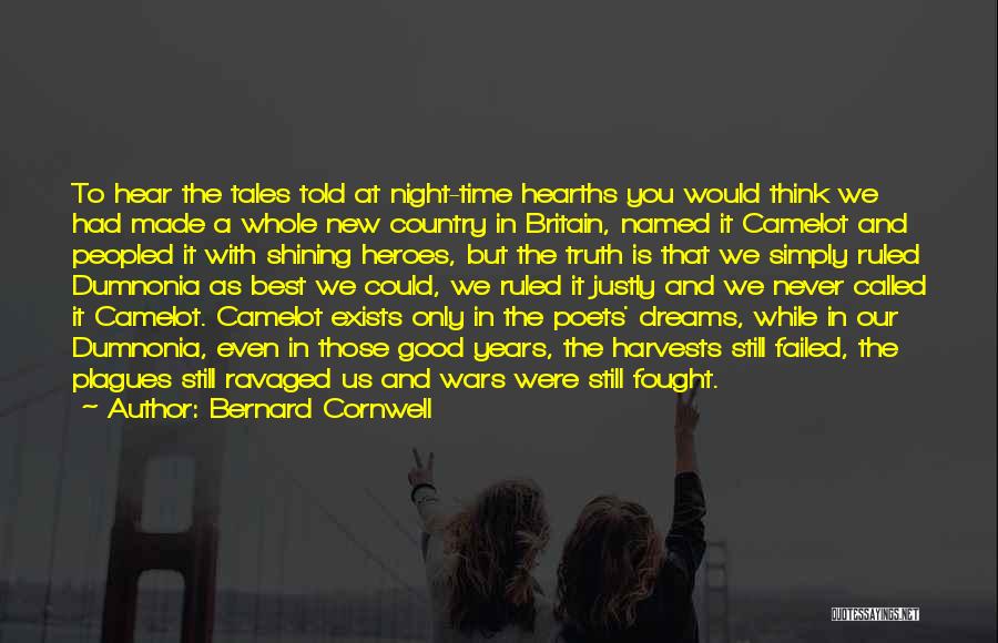 Best Night Time Quotes By Bernard Cornwell