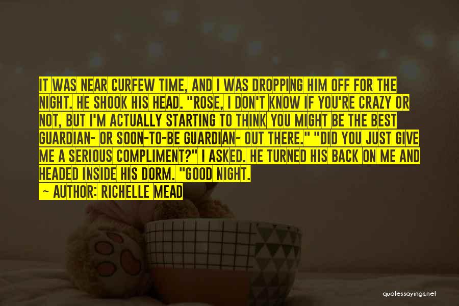 Best Night Time Quotes By Richelle Mead