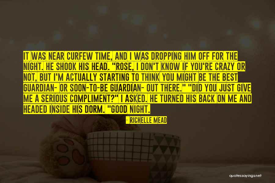 Best Night Time Quotes By Richelle Mead