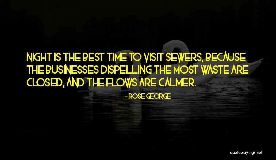 Best Night Time Quotes By Rose George