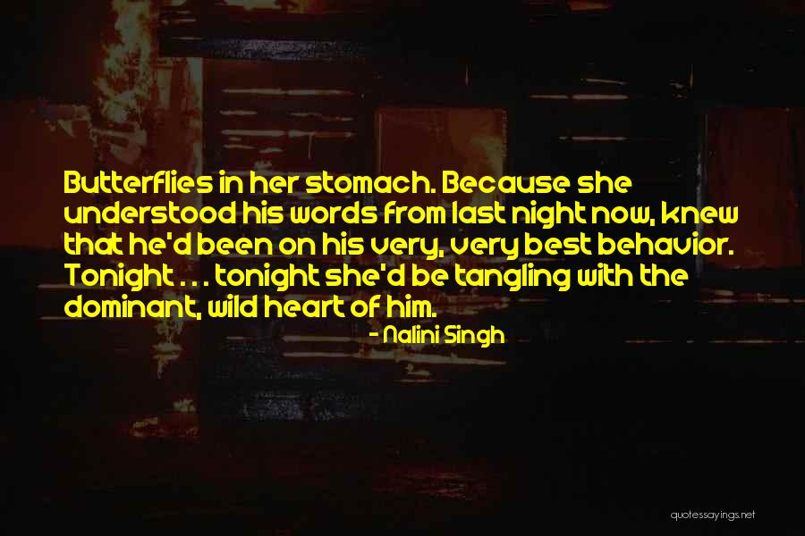 Best Night With Him Quotes By Nalini Singh