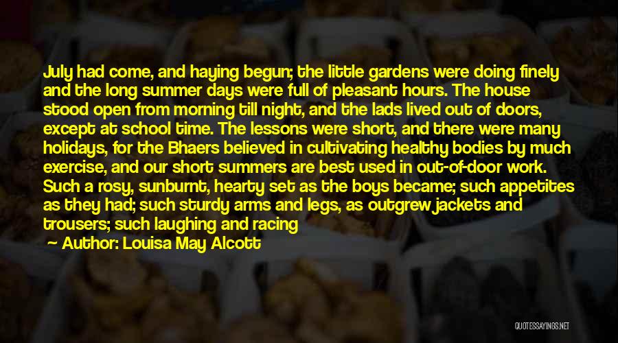 Best Night Work Quotes By Louisa May Alcott