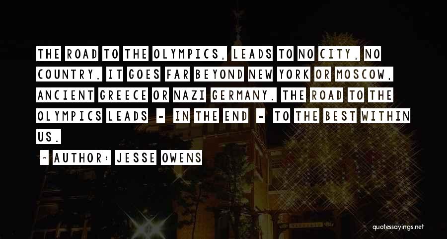 Best No End Quotes By Jesse Owens