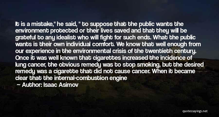 Best No Smoking Quotes By Isaac Asimov